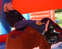 Bucking Bronco for hire from rodeobulls.co.uk